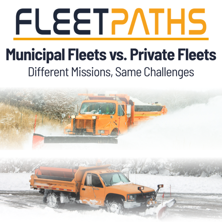 Municipal Fleets vs. Private Fleets: Different Missions, Same Challenges